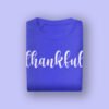 Printed Blue Tshirt tshirt1